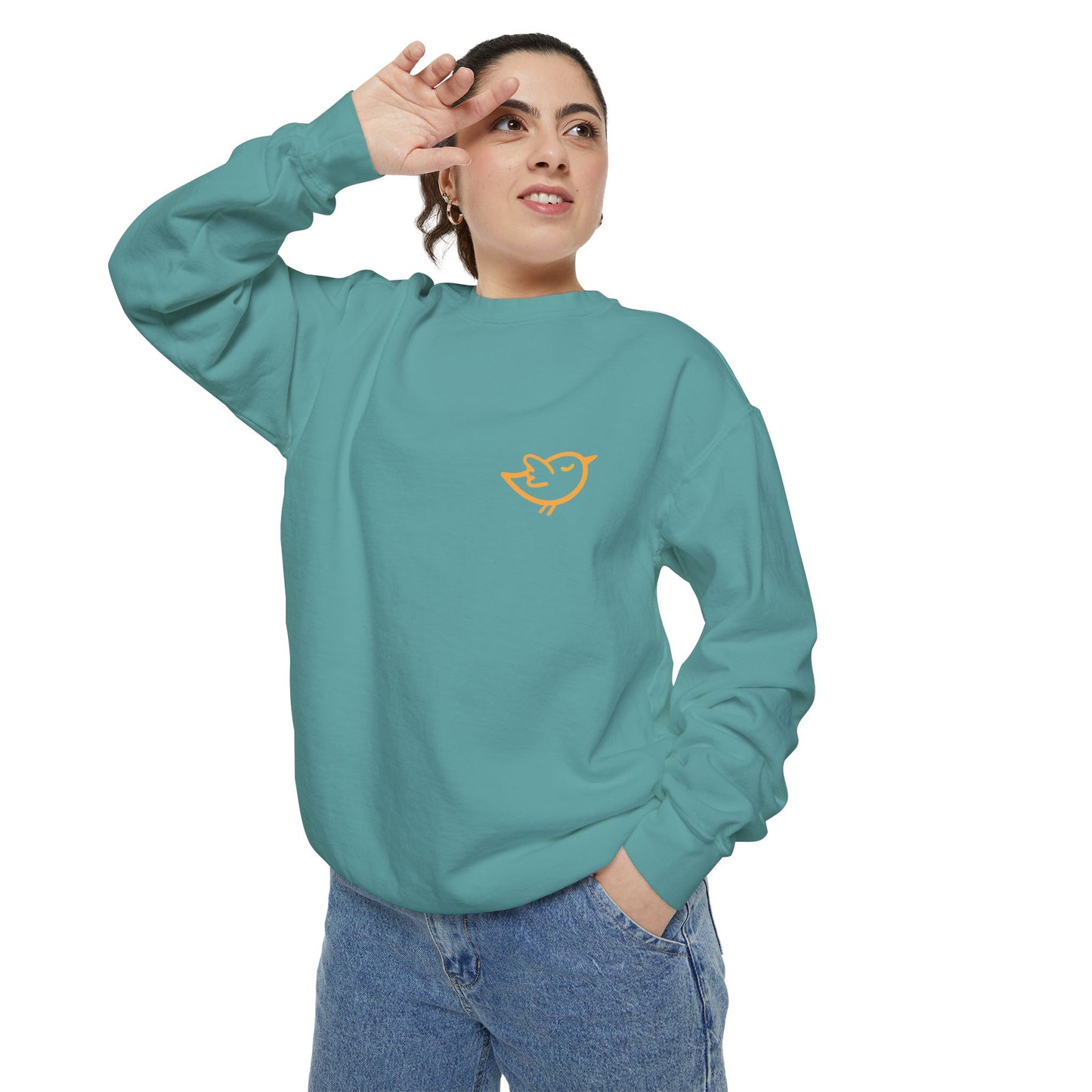 Canary bird sweatshirt