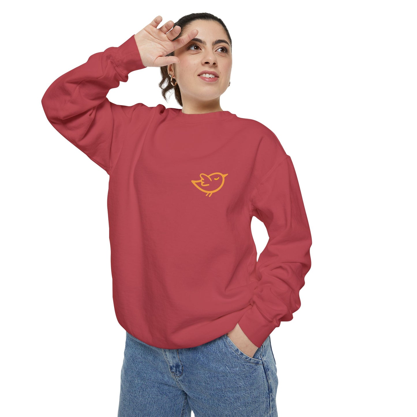 Canary bird sweatshirt