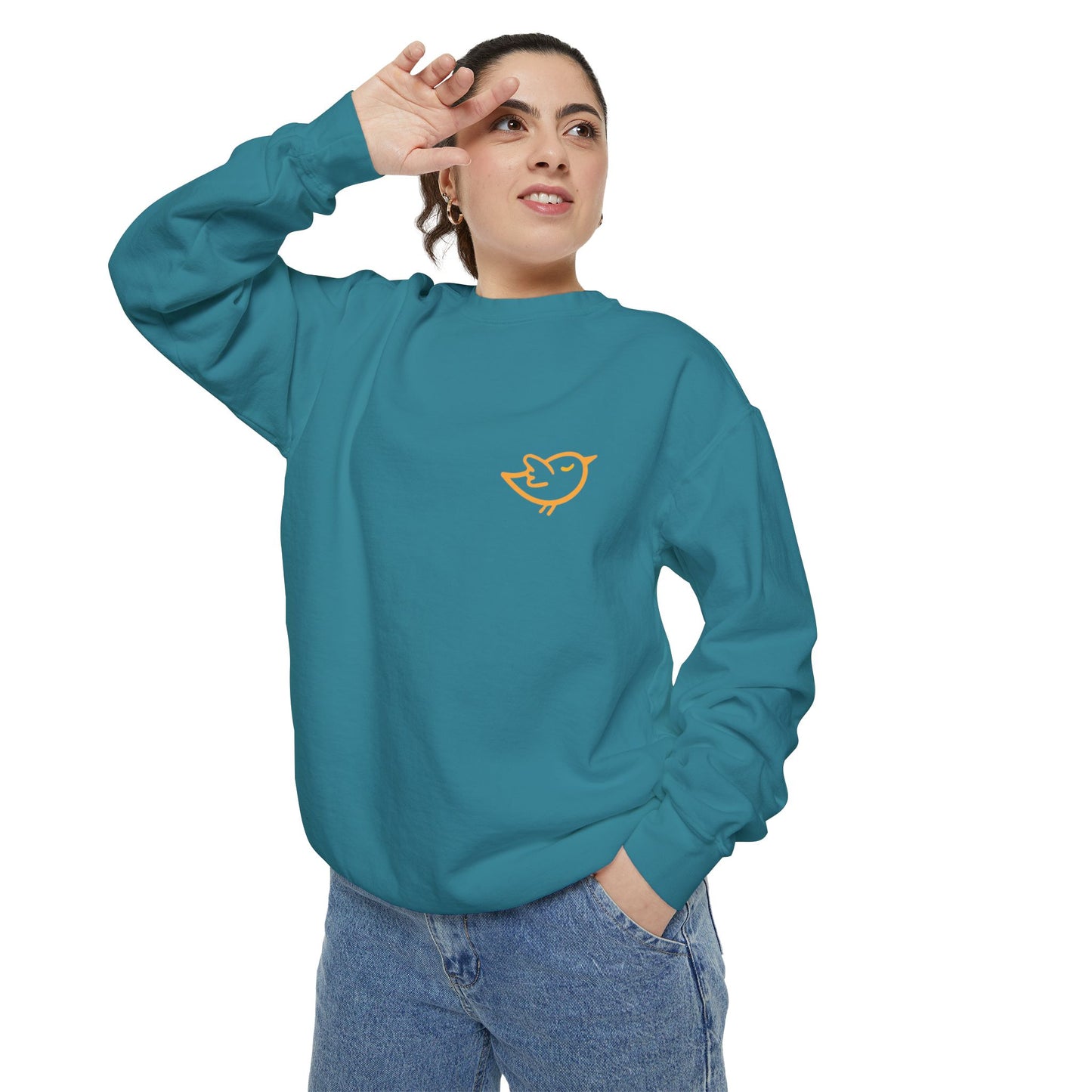 Canary bird sweatshirt